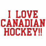 Canadian Hockey Embroidered Shirt embroidered shirts