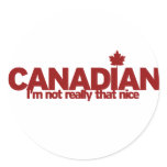 Canadian Humour stickers