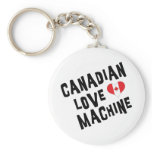 Canadian Love Machine Keychain