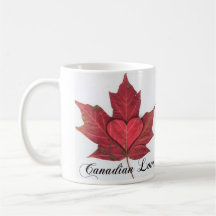 canadian lover mugs