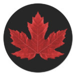 Canadian Maple Leaf Sticker