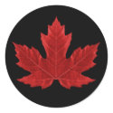 Canadian Maple Leaf Sticker
