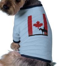 Canadian Mountie Doggie Tshirt
