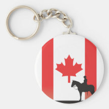 Canadian Mountie Keychains