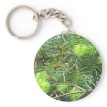 Canadian Pine Tree Keychain