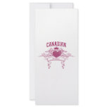 Canadian Princess Personalized Rack Card