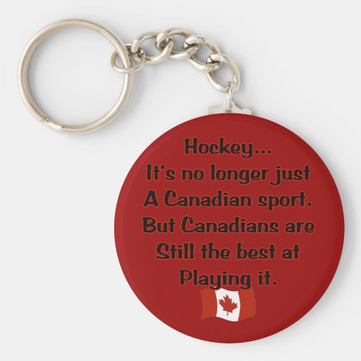 Canadian Sport Keychain