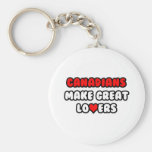 Canadians Make Great Lovers Key Chain