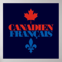 Canadien Francais 3 Posters