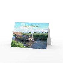 CANAL BOATS UK CARD