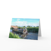 CANAL BOATS UK CARDS