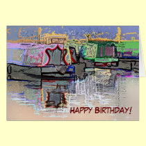 CANAL BOATS UK cards