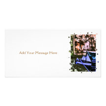 CANAL BOATS UK CUSTOM PHOTO CARD