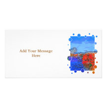 CANAL BOATS UK CUSTOM PHOTO CARD