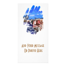 CANAL BOATS UK CUSTOMIZED PHOTO CARD