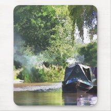 CANAL BOATS UK MOUSE MATS