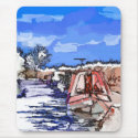 CANAL BOATS UK mousepads