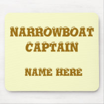 CANAL BOATS UK MOUSEPAD