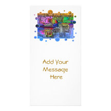 CANAL BOATS UK PERSONALIZED PHOTO CARD