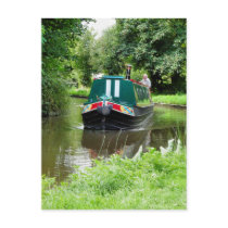 CANAL BOATS UK POSTCARDS
