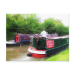 CANAL BOATS UK postcards