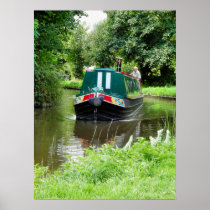 CANAL BOATS UK POSTERS