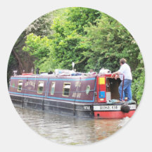 CANAL BOATS UK STICKER