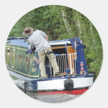 CANAL BOATS UK STICKERS