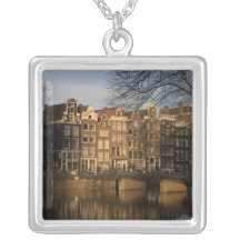 Canal houses custom necklace