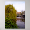 Canal Near Rijk Museum poster posters