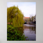 Canal Near Rijk Museum poster
