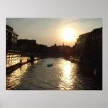 Canal Sunset Print