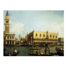 Canaletto The Pier Postcard