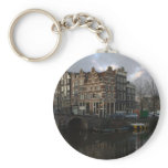 Canals in Amsterdam Keychain