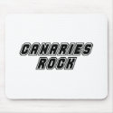 Canaries Rock mousepads