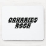 Canaries Rock mousepads