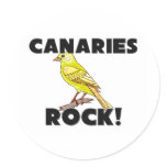 Canaries Rock stickers