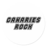 Canaries Rock stickers