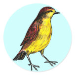 Canary Bird stickers