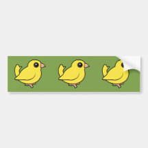 Canary Bumper Sticker