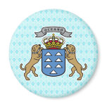 Canary Islands Coat of Arms detail magnets