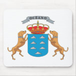 Canary Islands Coat of Arms Mousepad