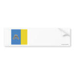 Canary Islands Flag bumper stickers
