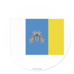 Canary Islands Flag stickers