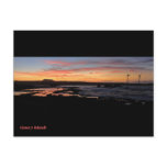 Canary islands, Fuerteventura North Shore sunset Postcards