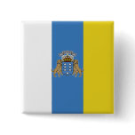 Canary Islands High quality Flag buttons