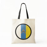 Canary Islands quality Flag Circle bags