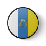 Canary Islands quality Flag Circle buttons