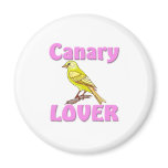 Canary Lover magnets