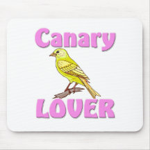 Canary Lover Mouse Pads